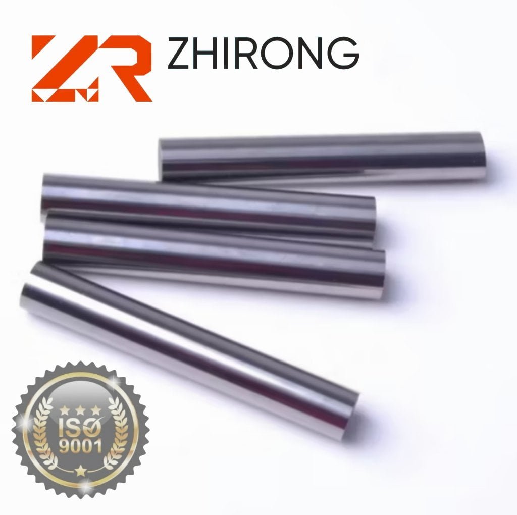 Precision carbide round bars raw material for CNC machining and cutting tool manufacturing